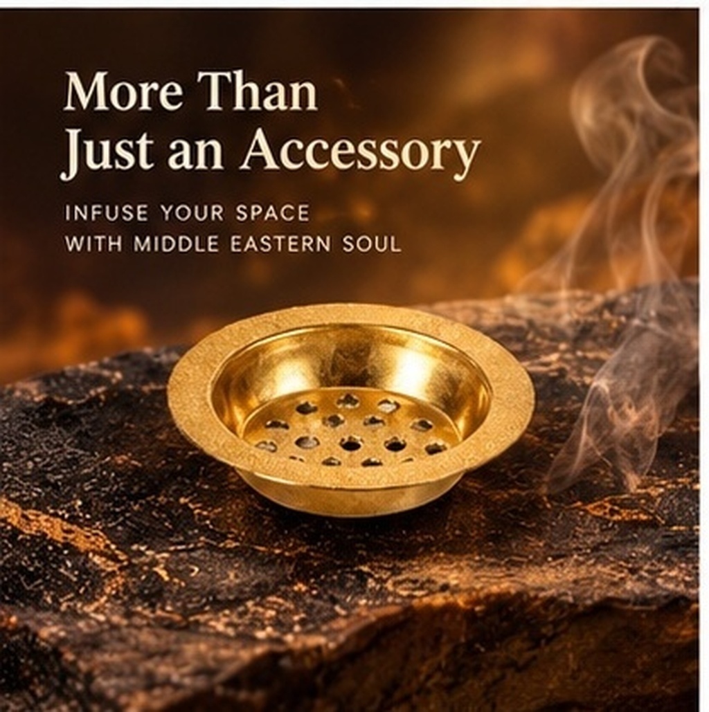 10 قطع صينية حامل بخور ذهبية ا - مراجعة Incense Holder وسعره