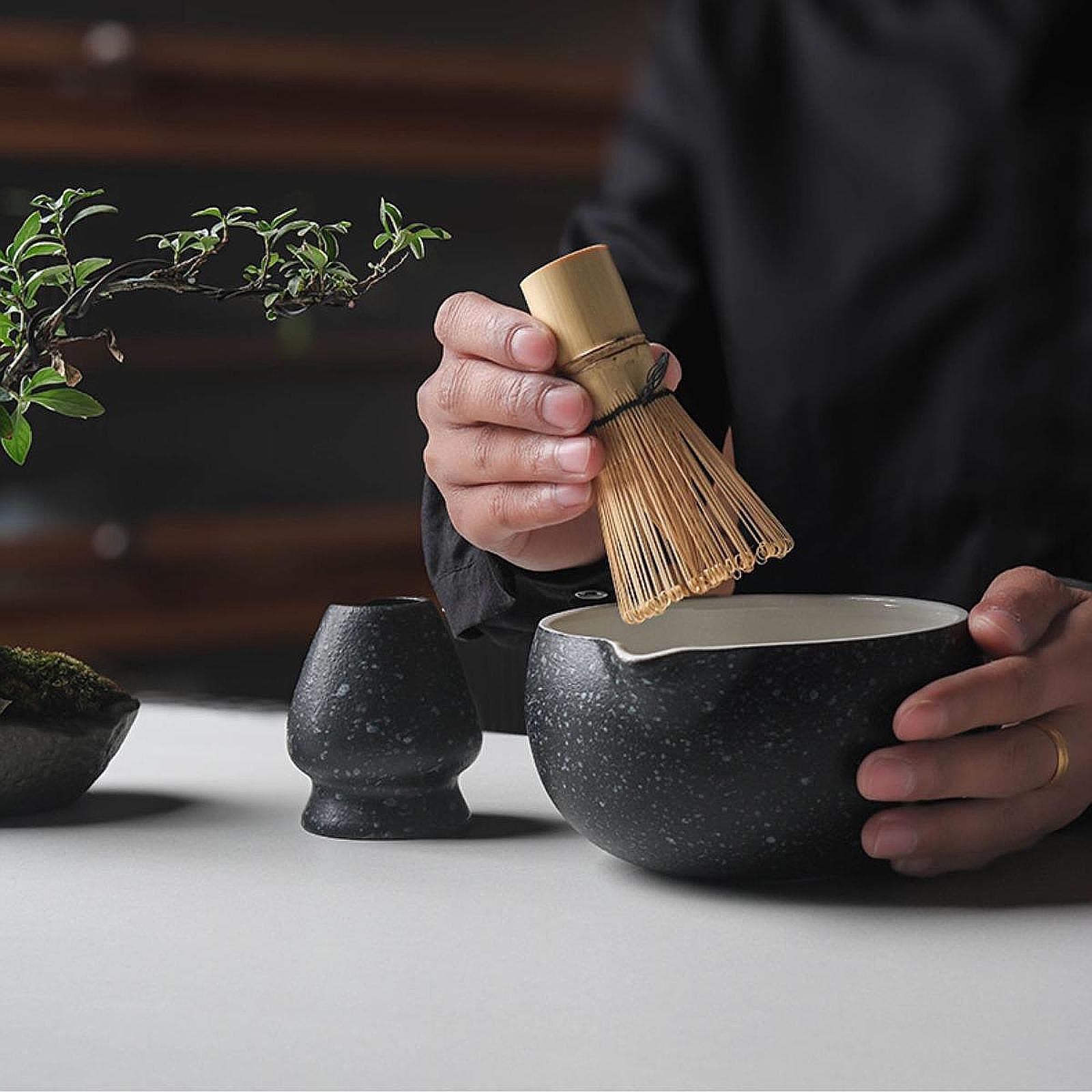 وعاء ماتشا سيراميك مصنوع يدويً - مراجعة Japanese Pottery وسعره